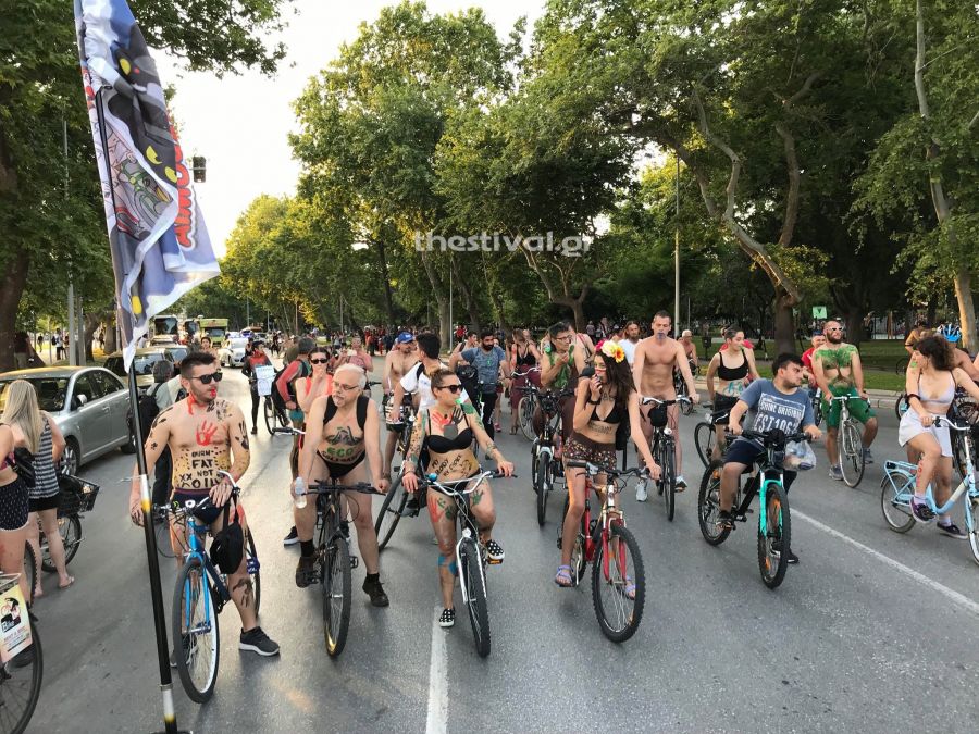 Για ποιο λόγο θα δείτε γυμνούς ποδηλάτες στη Θεσσαλονίκη (Photos) - Media