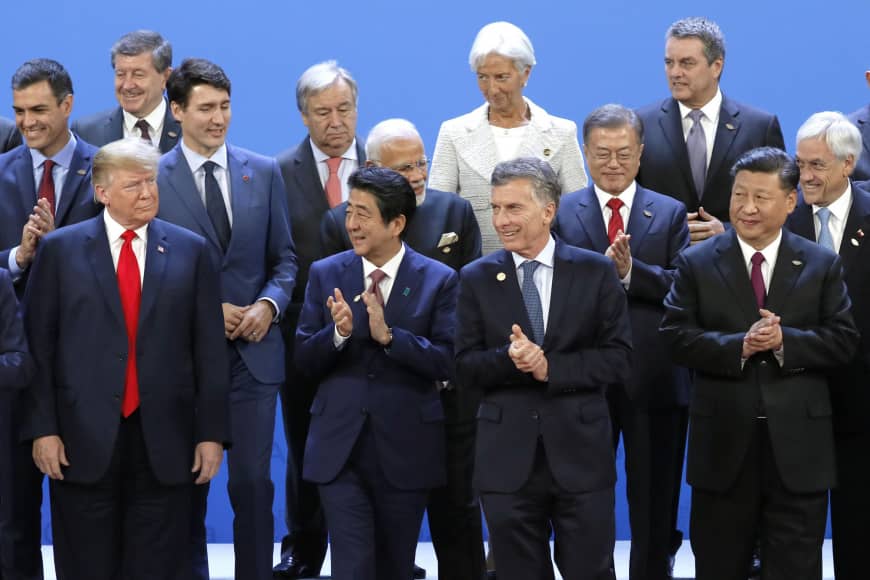 Ιαπωνία-G20: Οι ισχυροί του πλανήτη αναγνωρίζουν ότι οι εντάσεις για το εμπόριο έχουν «κλιμακωθεί» - Media