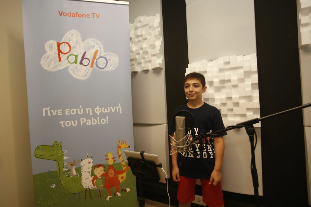 Ο Pablo έρχεται στην Ελλάδα με τη φωνή του Νικόλα και την υπογραφή του Vodafone TV! - Media
