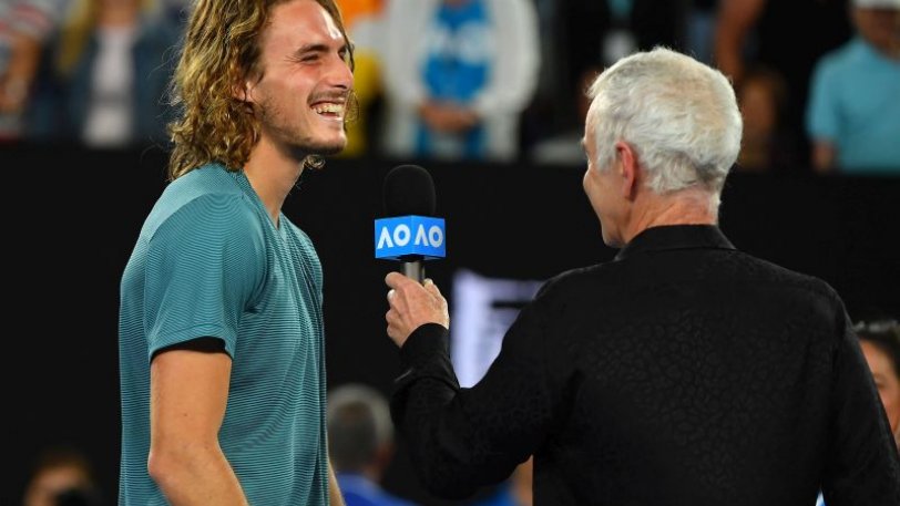 Αποθέωση από Μάκενρο σε Τσιτσιπά - Media