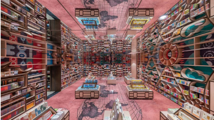 Ένα βιβλιοπωλείο στην Κίνα, «βγαλμένο» από τις γκραβούρες του Έσερ - Media