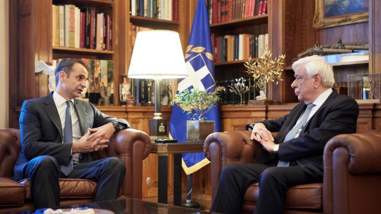 Εντολή σχηματισμού κυβέρνησης έλαβε ο Κυριάκος Μητσοτάκης από τον Πρόεδρο της Δημοκρατίας  - Media