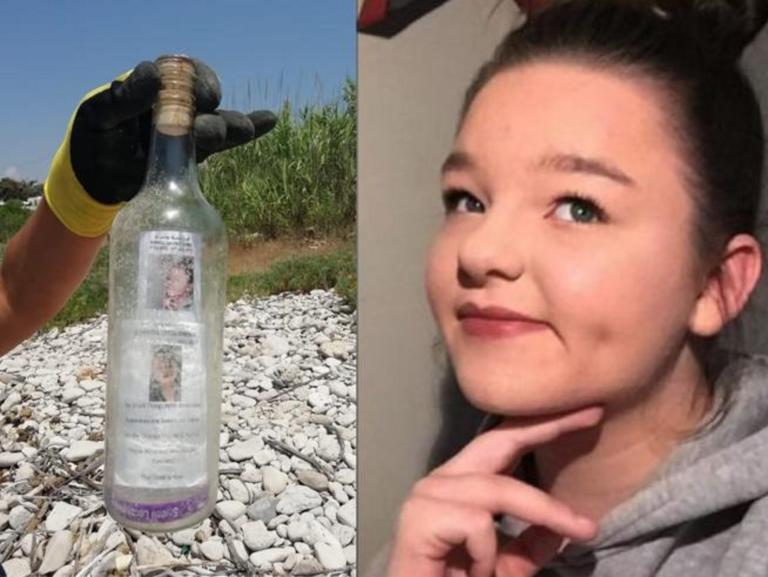 Μπουκάλι με μήνυμα από μητέρα σε νεκρή 14χρονη έφτασε στην Ιταλία: «Θα ξανασυναντηθούμε» - Media