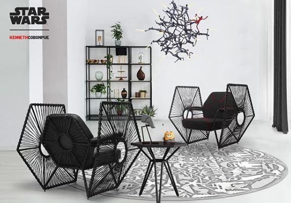 Έπιπλα εμπνευσμένα από το Star Wars από τον Κένεθ Κομπόνπουε - Media