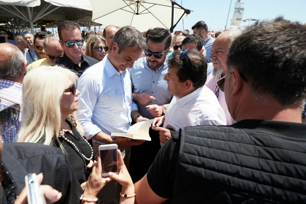 Μητσοτάκης: Θέλουμε ισχυρή εντολή και πλειοψηφία στην Βουλή - Media