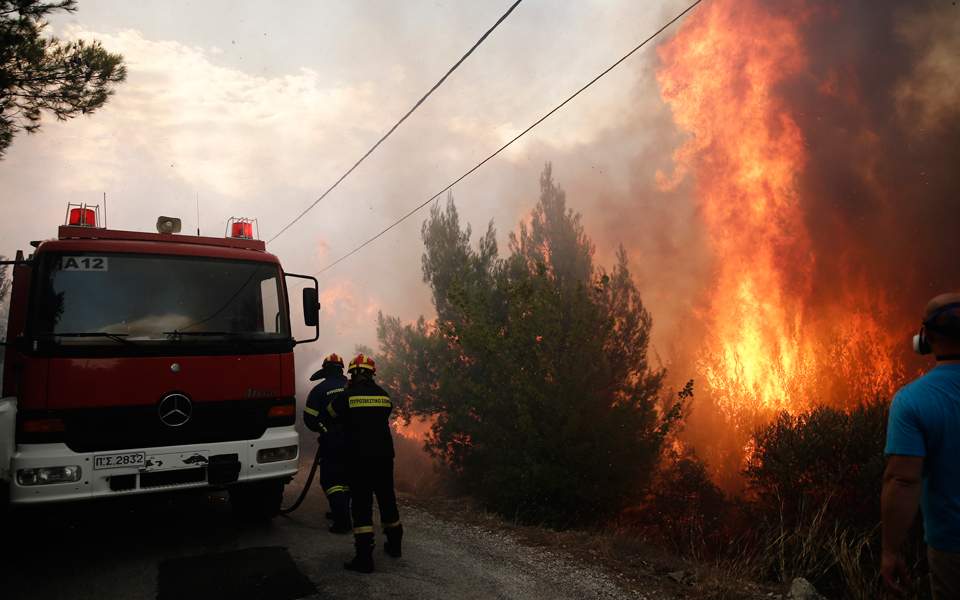 Φωτιά σε δασική περιοχή στον Αποκόρωνα - Media