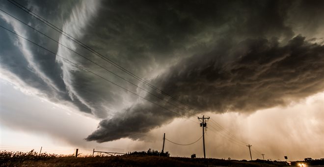 Διάμετρο 160 χιλιόμετρα είχε η υπερκυτταρική καταιγίδα-«τέρας» που έπληξε την Χαλκιδική - Media