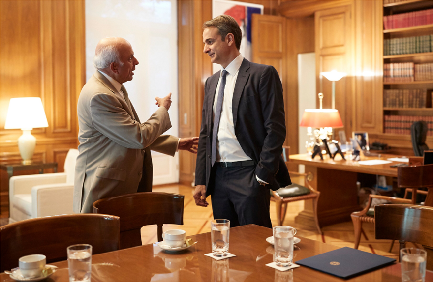 Οι επενδύσεις στο επίκεντρο της συνάντησης Μητσοτάκη - Watsa - Media