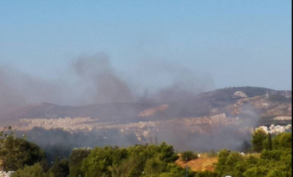 Φωτιά ξέσπασε στη Λυκόβρυση - Media