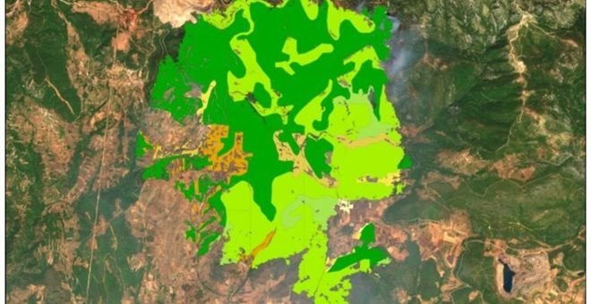 Ο χάρτης της καταστροφής στην Εύβοια - Οι καμένες εκτάσεις, το δάσος και οι χρήσεις γης (Photos) - Media