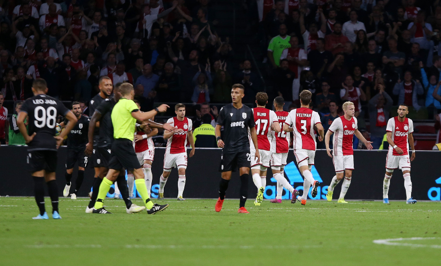 Τα πέναλτι λύγισαν τον ΠΑΟΚ, ήττα 3-2 από Άγιαξ - Media