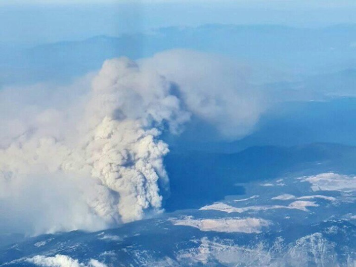 Θλιβερή αεροφωτογραφία - Η φωτιά «κατατρώει» παρθένο δάσος στην Εύβοια (Photo) - Media