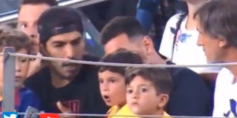 Ξεκαρδιστικό βίντεο: Ο γιός του Μέσι πανηγυρίζει το γκολ της… Μπέτις - Η αντίδραση του Σουάρες - Media