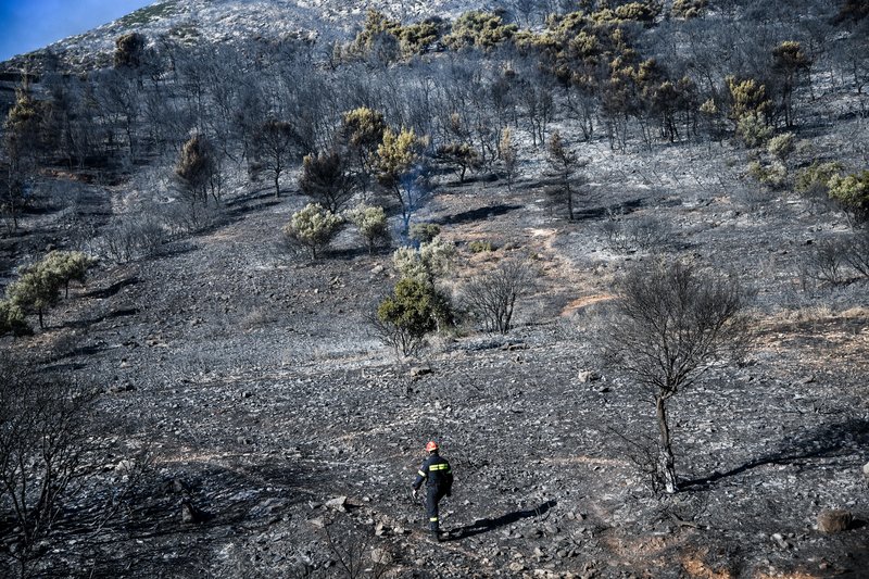 Υμηττός: Καλή εικόνα για τη φωτιά - Ερευνούνται τα αίτια της εκδήλωσής της    - Media