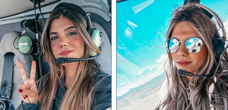 Η Λουάνα είναι πιλότος ελικοπτέρου και όλοι θέλουν να ταξιδέψουν μαζί της (Photos) - Media