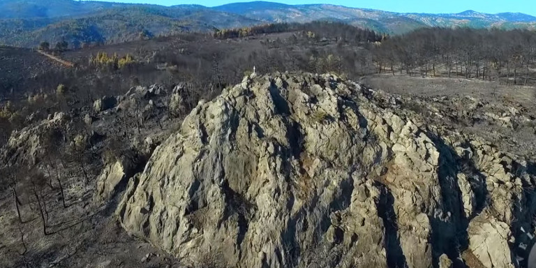 Τα καμένα στην Εύβοια από drone - Media