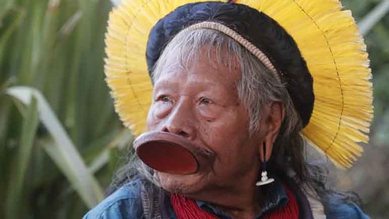 Βραζιλία: Ο 89χρονος ιθαγενής αρχηγός Ραονί, υποψήφιος για το Νόμπελ Ειρήνης - Media