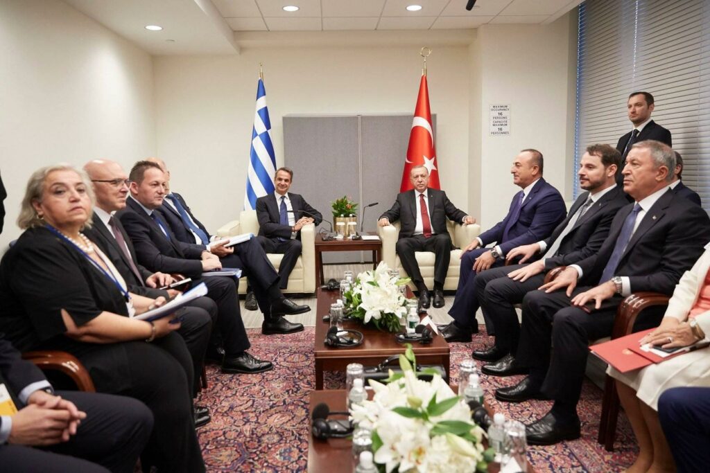 Ολοκληρώθηκε η συνάντηση Μητσοτάκη-Ερντογάν - Media