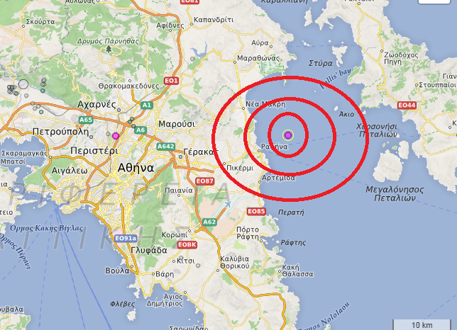 Σεισμός 3,6 Ρίχτερ αισθητός στην Αθήνα - Media