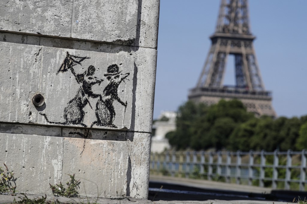 Εκλάπη Banksy από το Παρίσι (Photos) - Media
