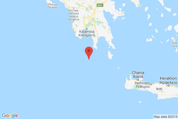 Σεισμός 3,9 Ρίχτερ ανοιχτά της Καλαμάτας - Media