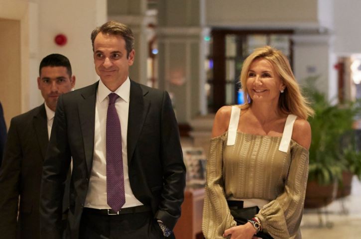 Το δείπνο του Κυριάκου - Μαρέβας στο κέντρο της Θεσσαλονίκης (Photos) - Media