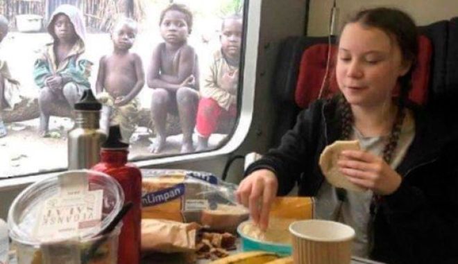 Το χοντροκομμένο fake του υιού Μπολσονάρο με το καρέ της Γκρέτα Τούνμπεργκ - Ποια είναι η αλήθεια (Photos) - Media