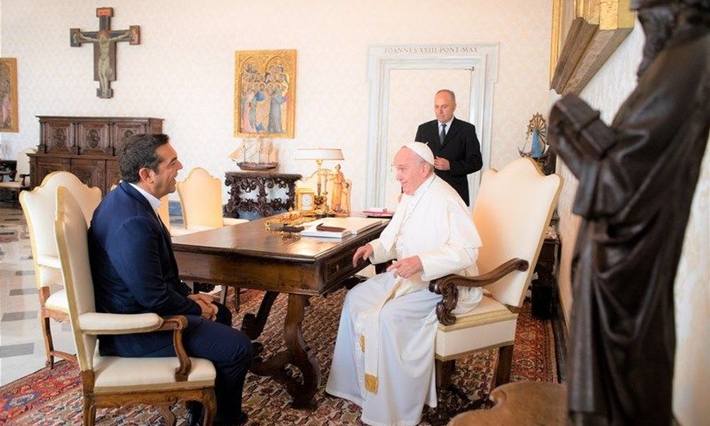 Με τον Πάπα Φραγκίσκο συναντήθηκε ο Αλέξης Τσίπρας - Τι συζήτησαν - Media