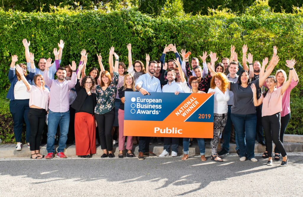 Ευρωπαϊκή διάκριση του Public στα European Business Awards 2019 - Media