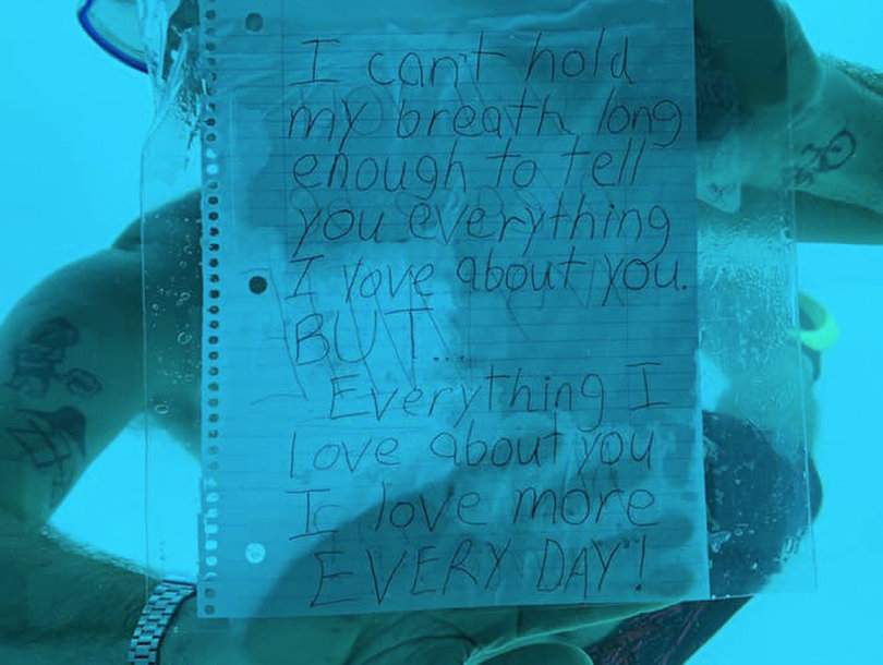 Έκανε υποβρύχια πρόταση γάμου και πνίγηκε - Η αγαπημένη του δεν πρόλαβε να του απαντήσει…( Photo/Video)  - Media