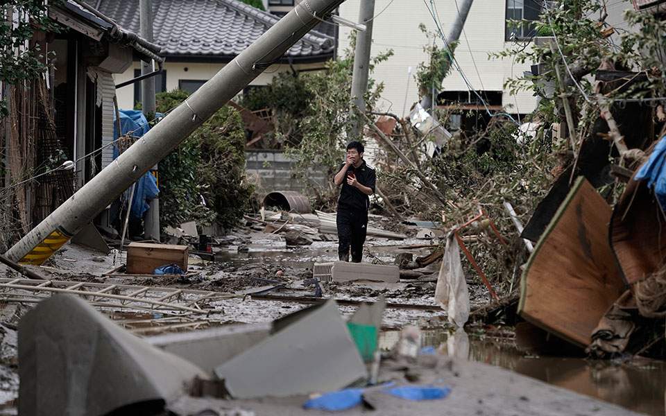 Τουλάχιστον 56 νεκροί λόγω του τυφώνα Χαγκίμπις στην Ιαπωνία - Media
