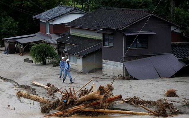 Ιαπωνία: Τουλάχιστον 35 νεκροί από το καταστροφικό πέρασμα του τυφώνα Χαγκίμπις - Media