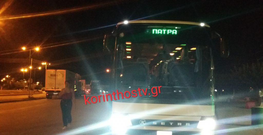 Κόρινθος: Επίθεση αγνώστων σε ΚΤΕΛ με 37 επιβαίνοντες (Photos) - Media