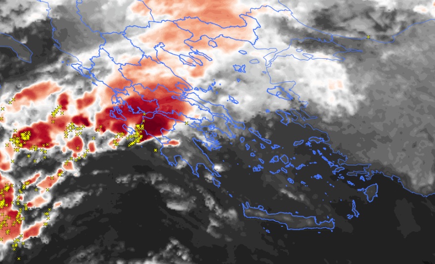 Ισχυρές βροχές φέρνει η κακοκαιρία - Πώς θα κινηθεί τις επόμενες ώρες (Χάρτες) - Media