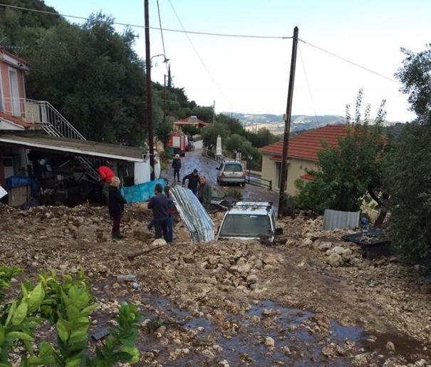 Σε κατάσταση έκτακτης ανάγκης τέθηκαν περιοχές στην Κεφαλονιά - Media