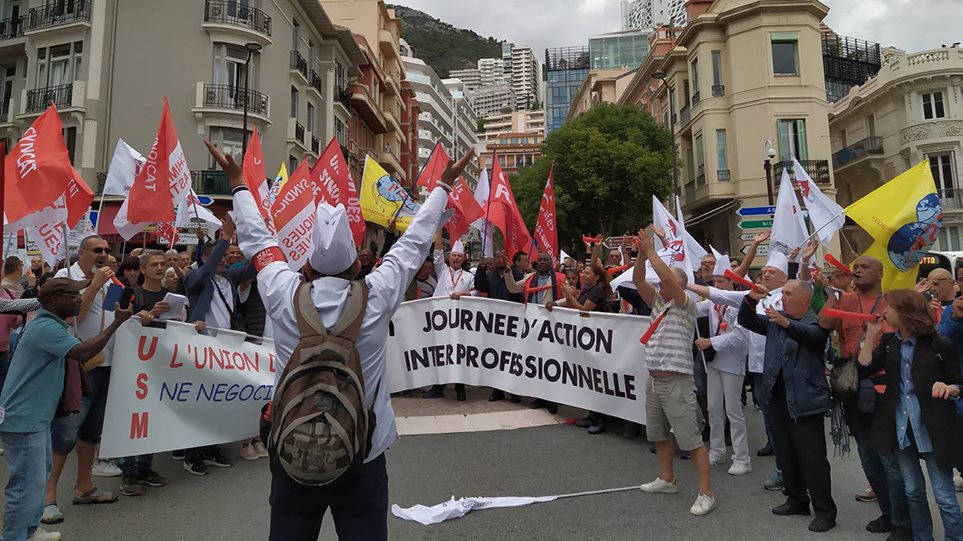 To ΠΑΜΕ διαδήλωσε στο Μονακό (Photos) - Media