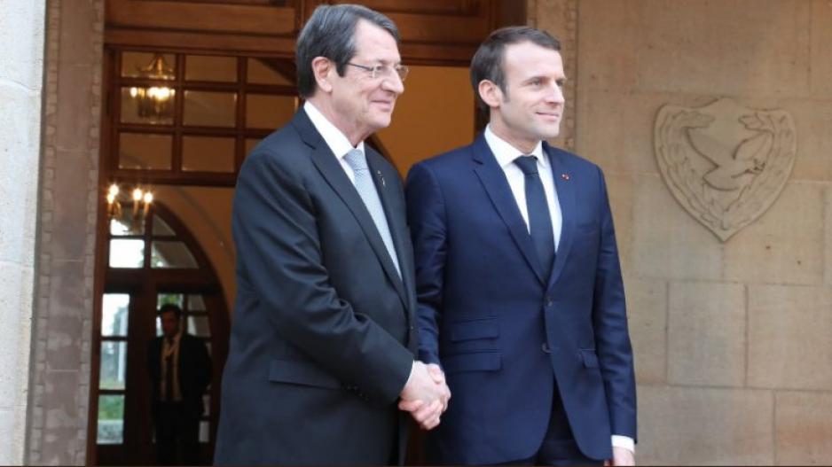 Τηλεφωνική επικοινωνία Αναστασιάδη - Μακρόν για τουρκική προκλητικότητα - Media