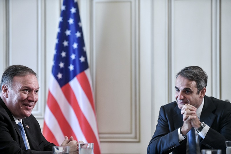 Μητσοτάκης σε Πομπέο: Κατάφωρη η παραβίαση του Διεθνούς Δικαίου από την Τουρκία - Media
