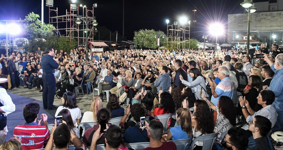 Περιοδεία Τσίπρα σε Χανιά και Ρέθυμνο - Media