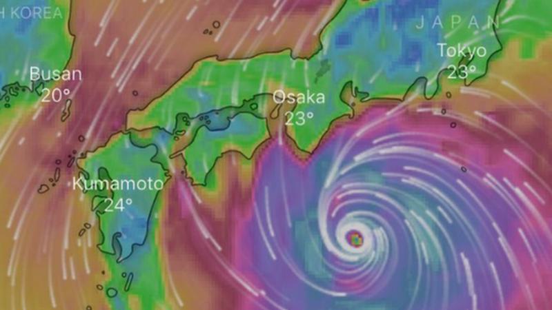 Hagibis: Ο πιο «σούπερ τυφώνας» όλων των εποχών «τρέχει» με 250 χλμ/ώρα - Πού και πότε θα χτυπήσει ξηρά  - Media