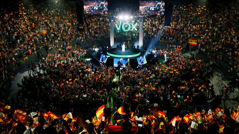 Ισπανία: Παραλήρημα μίσους στη πρώτη προεκλογική συγκέντρωση του Vox - Media