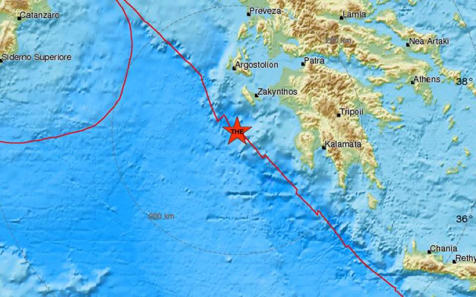 Σεισμός 4 Ρίχτερ νότια της Ζακύνθου - Media