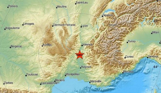 Ισχυρός σεισμός 5,3 Ρίχτερ στη Γαλλία - Media