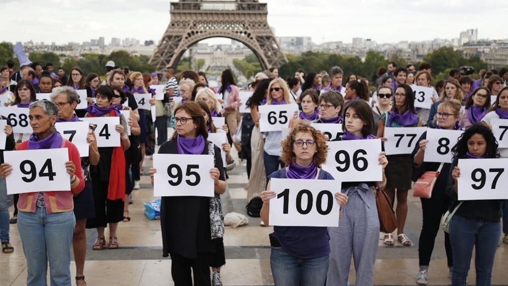 Γαλλία: Χιλιάδες διαδηλωτές είπαν «όχι» στη βία σε βάρος των γυναικών - Media