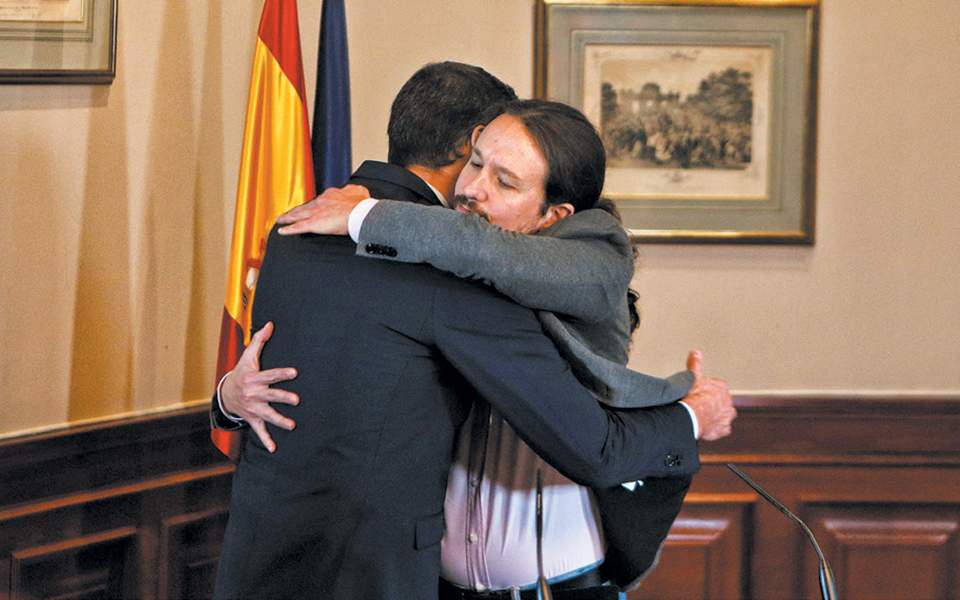 Ισπανία: Συνεργασία Σοσιαλιστών - Podemos - Media