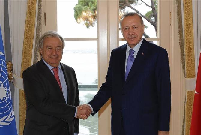 Δεν συζητήθηκε το Κυπριακό στη συνάντηση Γκουτέρες - Ερντογάν - Media
