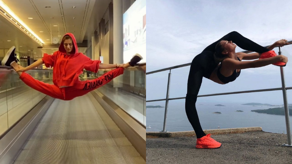 Η πανέμορφη Ρωσίδα γυμνάστρια με τα εκπληκτικά ανοίγματα (Photos/Video) - Media