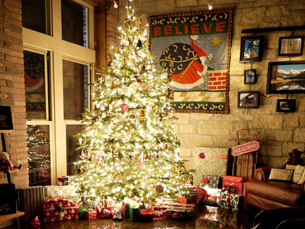 Χριστουγεννιάτικα φωτάκια: Το μέγεθος του δέντρου μετράει - Media