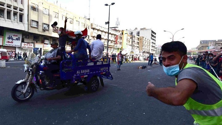 Ιράκ: Δύο νεκροί και 38 τραυματίες σε αντικυβερνητική διαδήλωση στη Βαγδάτη - Media