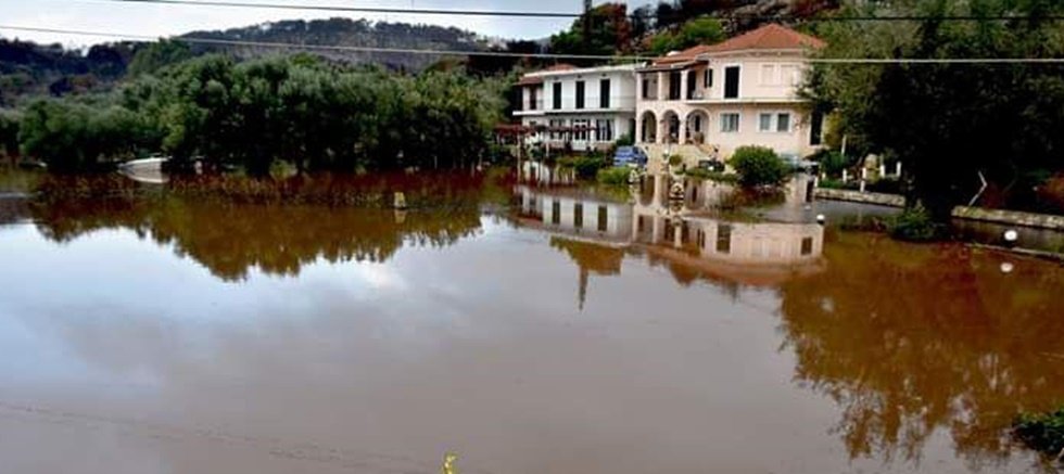 Ζάκυνθος: Μετά τις μεγάλες φωτιές του καλοκαιριού ήρθαν οι πρώτες πλημμύρες (Photos) - Media